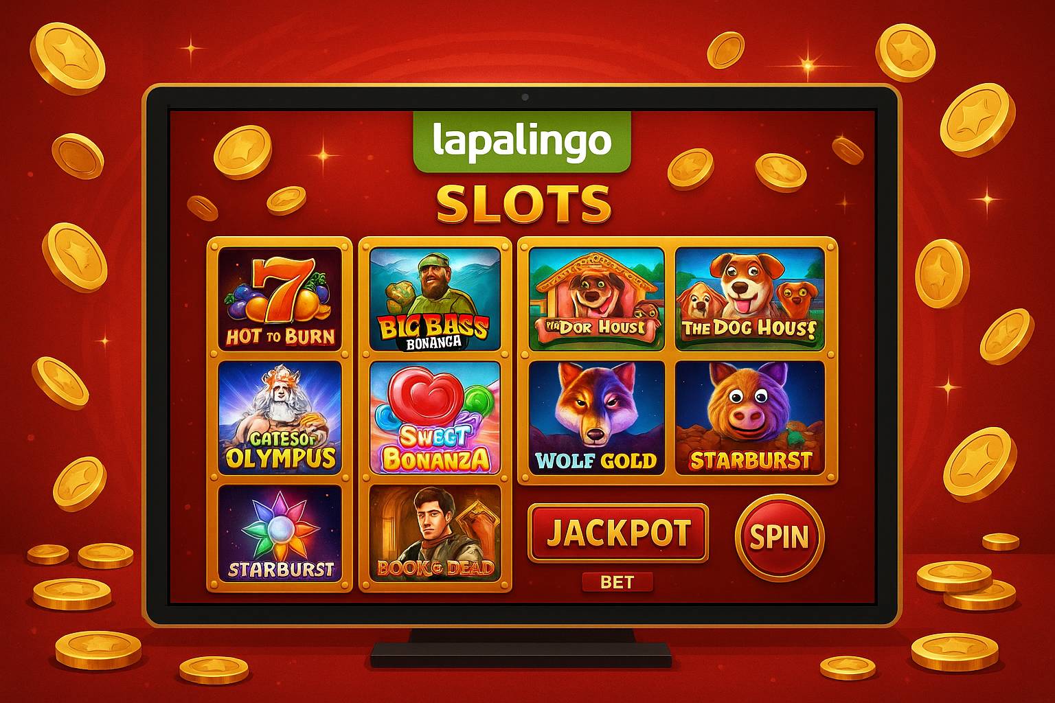 Jogos de Slot no Casino Online LAPALINGO
