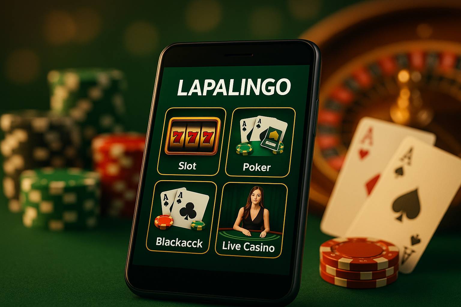 Jogos de cassino online LAPALINGO