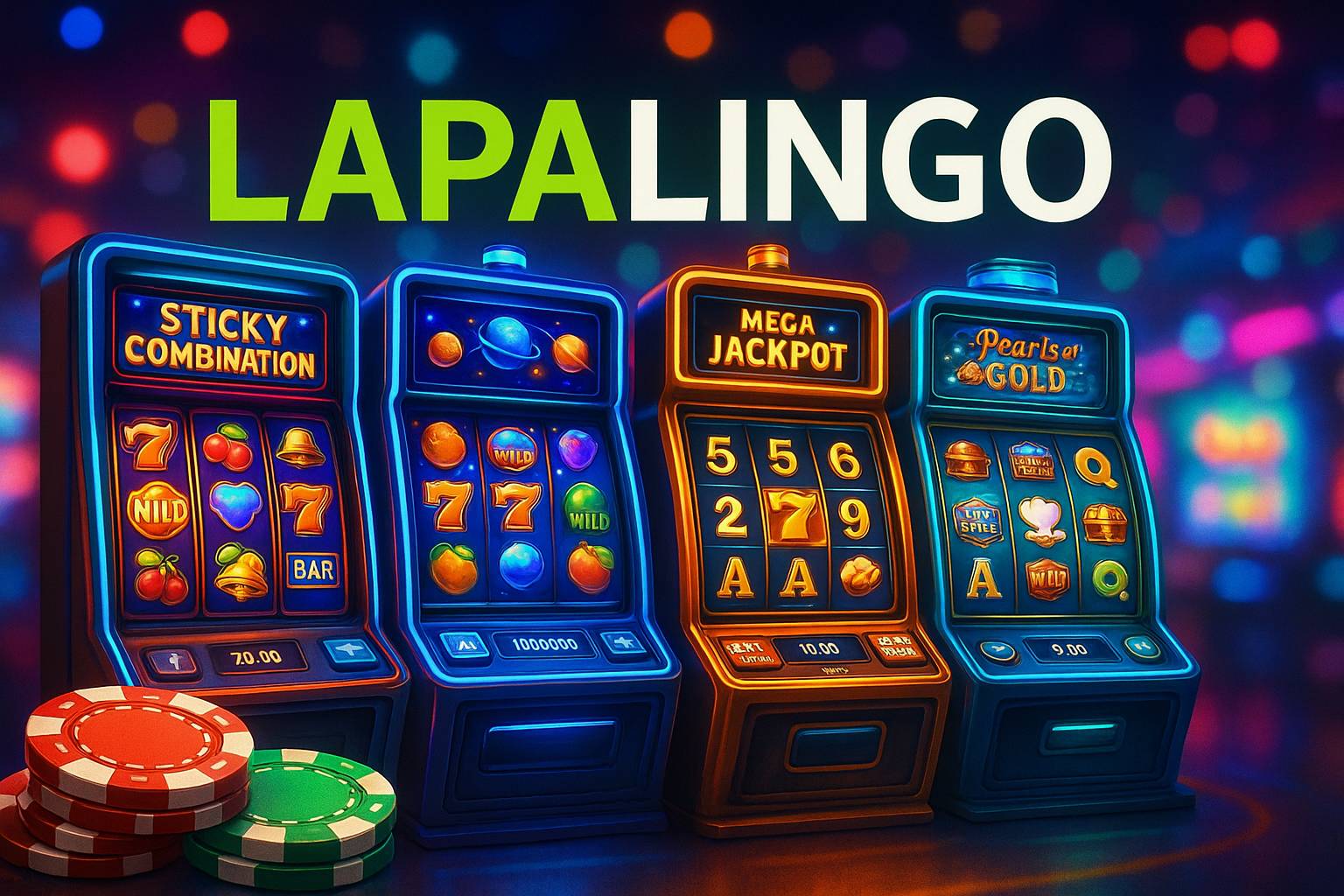 Explore o mundo das slot machines no LAPALINGO Casino